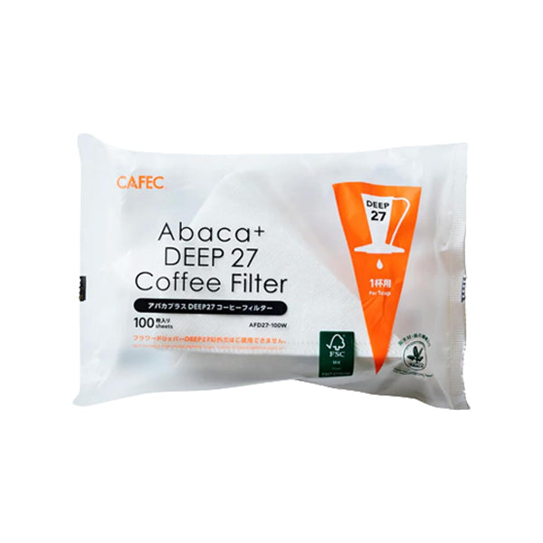 Cafec Abaca Plus Deep 27 Filter Papers