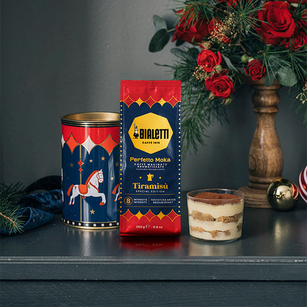 Bialetti Magico Ricordo Ground Coffee and Gift Tin