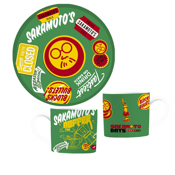 Bialetti x Sakamoto Days Cup and Saucer Set