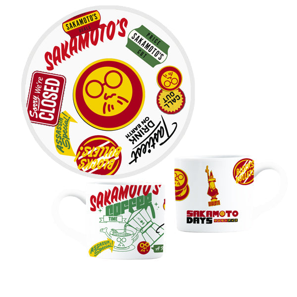 Bialetti x Sakamoto Days Cup and Saucer Set