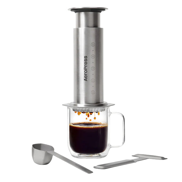 AeroPress Coffee Maker - Steel