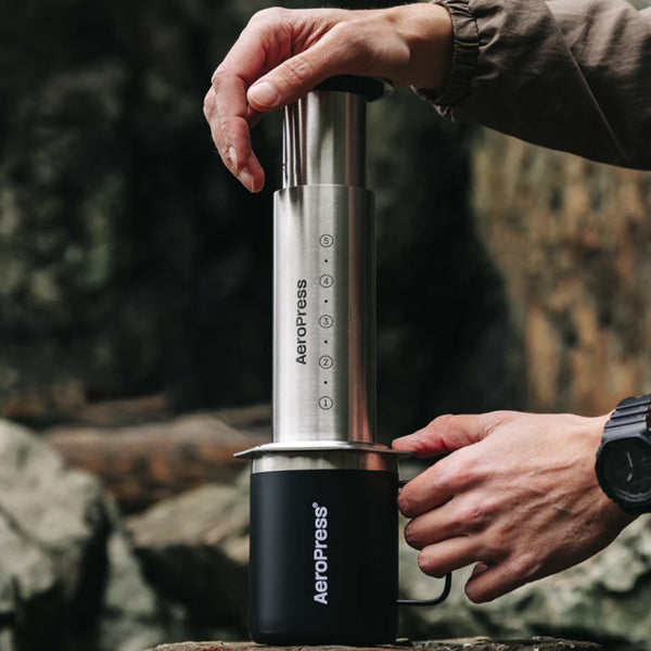 AeroPress Coffee Maker - Steel