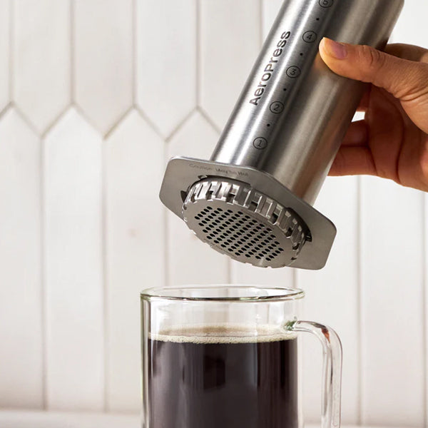 AeroPress Coffee Maker - Steel